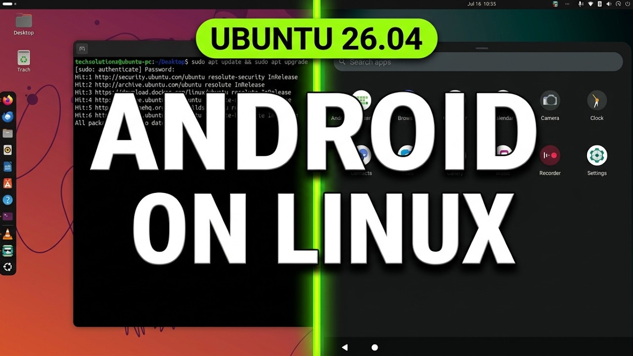 How to Install Waydroid on Ubuntu 26.04 LTS (Resolute Raccoon): Android on Linux