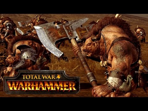 100 MINOTAUROS VS 170 TROLLS | Total War: WARHAMMER
