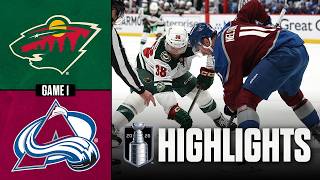 Wild vs. Avalanche | NHL Playoff Highlights | Game 1 | May 3, 2026