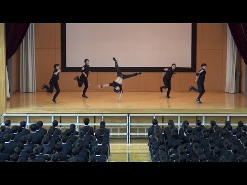 江戸川区立西葛西中学校ダンス部　新入生歓迎会2015