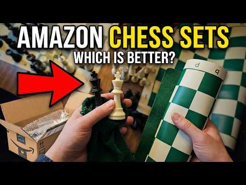 Comparing Chess Sets from Amazon for teaching. Which one is better?