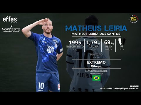 Matheus Leiria - Extremo / Meia Atacante (Winger./ Attacking Midfielder) - 2024