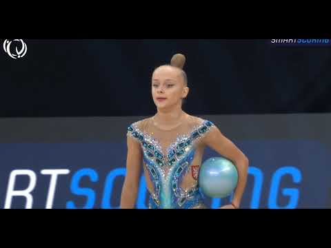 Anita Lencova (CZE) Junior Ball QF European RGCH Kyiv2020