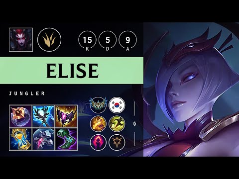 Elise Jungle vs Karthus - KR Challenger Patch 25.04