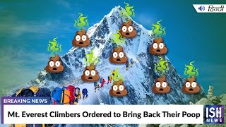 Mt. Everest Climbers Ordered to Bring Back Their Poop