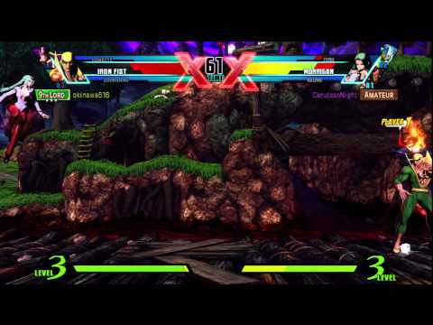 Ultimate Marvel vs Capcom 3 (PS3) -- Non-Ranked Matches 246 - Akuma is Too Good...