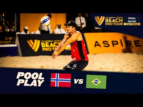 Mol, A./Sørum, C. vs. George/Andre - Day 1 Highlights | Doha Finals 2023 #BeachProTour