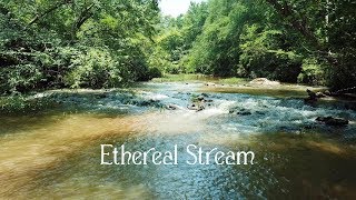 Ethereal Stream - spiritual drone flight over Mountain Oak Creek Georgia