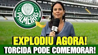 BOMBÁSTICA! VAZOU INFORMAÇÃO NO VERDAO TORCIDA DO PALMEIRAS PODE COMEMORAR NOTICIA EXCELENTE