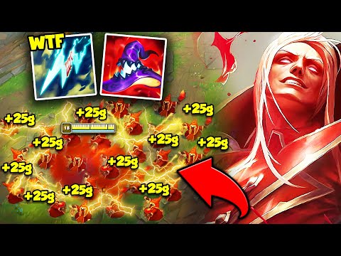 VLADIMIR BUT MY BLOOD IS ELECTRIC AND ONE SHOTS MINION WAVES (STATIKK SHIV OP?)