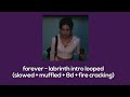forever by labrinth intro looped (slowed + 8d)