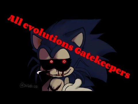 FNF VS Sonic.EXE 2.5/3.0 All Evolutions Of Gatekeepers (Anti Matter) Song.