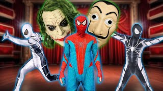 TEAM SPIDER-MAN or JOKER TEAM is STRONGER?  ( Funny Comedy Live Action )
