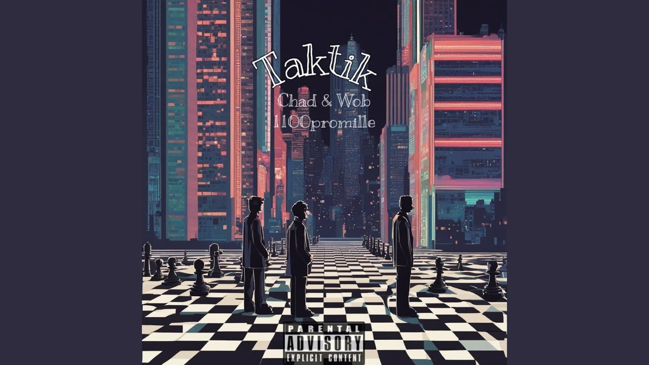 Cover for the song 'Taktik' by artist(s) 'Chad & Wob, 1100promille'