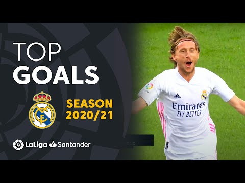 TOP 10 GOLES Real Madrid LaLiga Santander 2020/2021