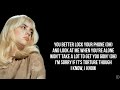 Billie Eilish BILLIE BOSSA NOVA Lyrics