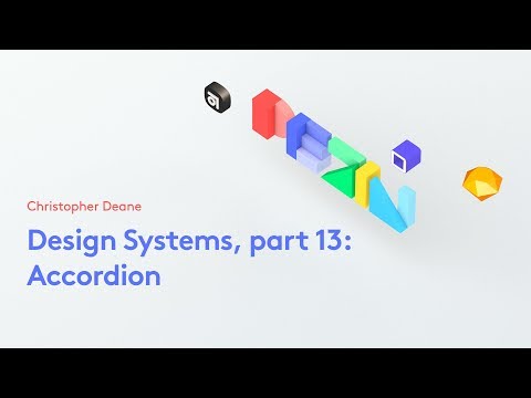 Design Systems, part 13: Accordion