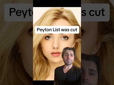 Peyton List was cut