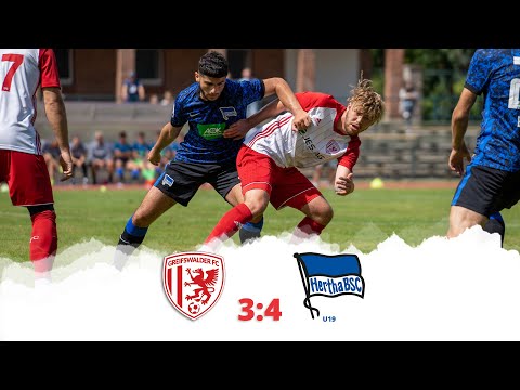 ALLE TORE | Greifswalder FC - Hertha BSC U19 | Testspiel, Saison 2021/2022