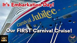Carnival Jubilee | It's Embarkation Day! | Carnival Cruise Line - Our first time on Carnival!