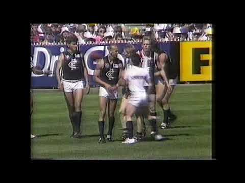 Kane Taylor being a jerk in the last quarter of the VFL Reserves Grand Final