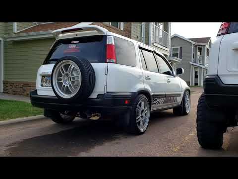 Vibrant performance resonator before & after on my 99 CRV!!