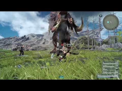 Final Fantasy XV playthrough pt46 - Battle with the Bandersnatch!