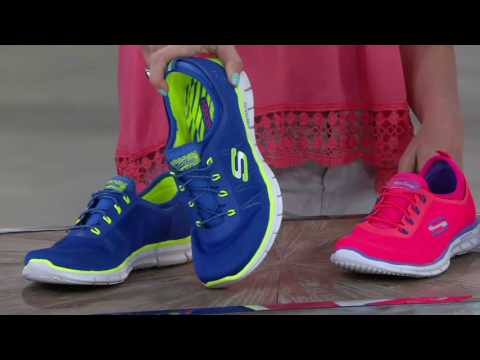 Skechers Bungee Slip-on Sneakers - Zen on QVC