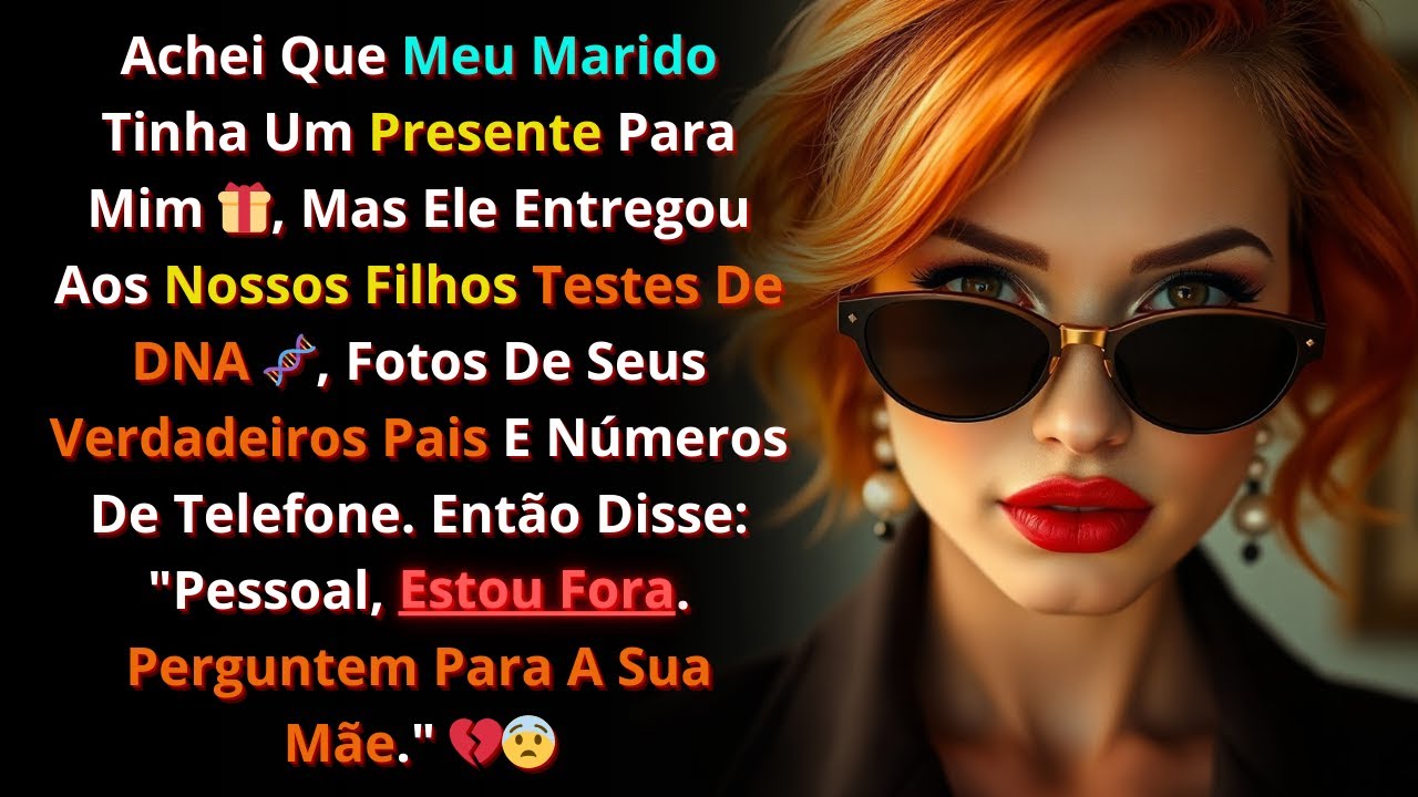 Meu marido entregou testes de DNA aos filhos e disse: "Perguntem para sua mãe". 😱 traição reddit