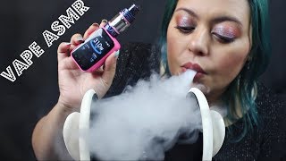 ASMR | CLOUD THERAPY| Vaping into Your Ears| 3Dio Whispers Pt. 2