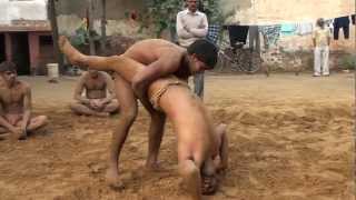 preview picture of video 'Indian Wrestling Moves - Pinning Techniques'