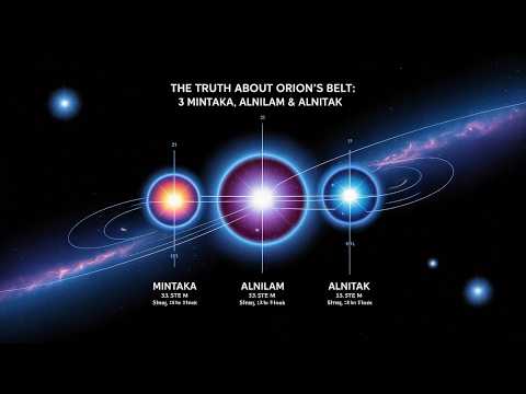 "3 Stars, 1 Mystery: The Secrets of Orion’s Belt:  #Mintaka #Alnilam #Alnitak #orionconstellation 