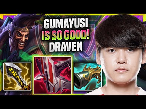 GUMAYUSI IS SO GOOD WITH DRAVEN IN EUW SOLOQ! - T1 Gumayusi Plays Draven ADC vs Karthus!