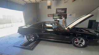 LS3-Powered 1969 Chevrolet Camaro Coupe Restomod 5-Speed Dyno Pull
