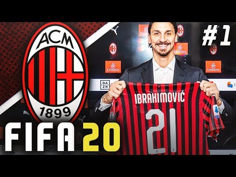 FIFA 20 AC Milan Career Mode EP1 - RETURN TO GLORY BEGINS!!