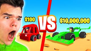 $100 vs. $10,000,000 SUPERCAR BUILD CHALLENGE! (Trailmakers)