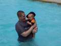 Jake And Daddy Swimming