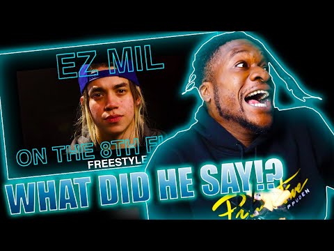 EZ MILS POWER 106 FM FREESTYLE! (On The Eight Floor) REACTION
