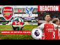 Arsenal vs Crystal Palace 5-0 Live Stream Premier League EPL Football Match Score Highlights Gunners