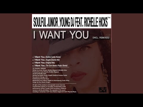 I Want You (Angelo Draetta Remix)
