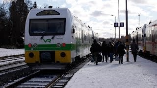 preview picture of video 'H 482 saapuu Haapamäelle | Regional train 482 arrives to Haapamäki [FullHD]'