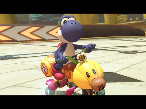 Mario Kart 8 Deluxe - 150cc Lightning Cup (Blue Yoshi Gameplay)