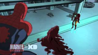 Ultimate Spider-Man - Spidey and Iron Man vs. Swarm