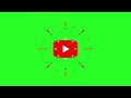Free Copyright HD Green Screen Animation Of Social Media Logo Greenscreen Logo
