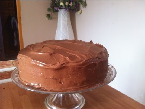 Chocolate fudge cake: ENG