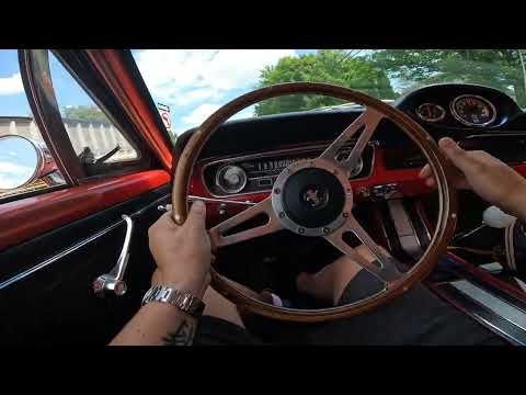 POV:1965 Mustang Fastback 4 Speed Test Drive