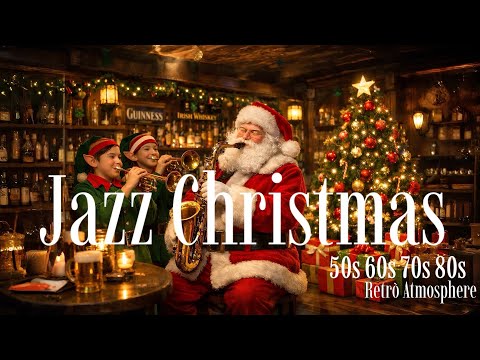 Jazz Christmas Retrò Playlist Anni 50 60 70 80 | Atmosfera Natale Vintage | Sinatra Sax #jazzmusic