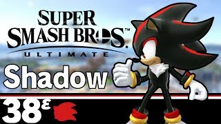 What if Shadow was an Echo Fighter in Smash Bros. Ultimate? (Smash Wii U Skin & Animation Mod)