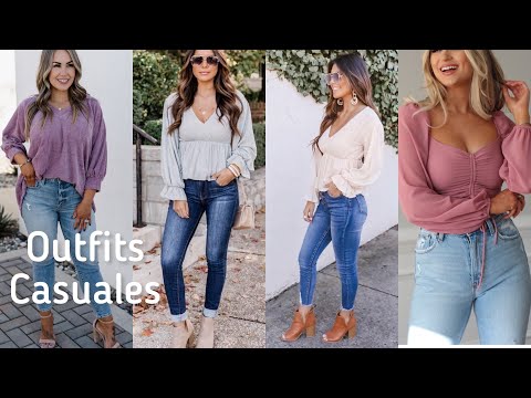 ROPA DE MODA 2022 LINDAS OPCIONES DE OUTFITS CASUALES PARA MUJER TENDENCIAS 2022