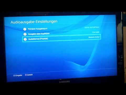 Playstation 4 headset einstellen